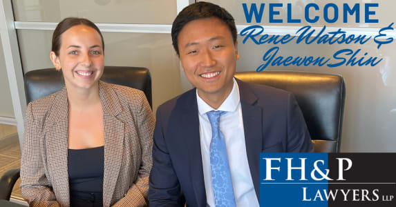 FH&P Welcomes Articling Students From TRU